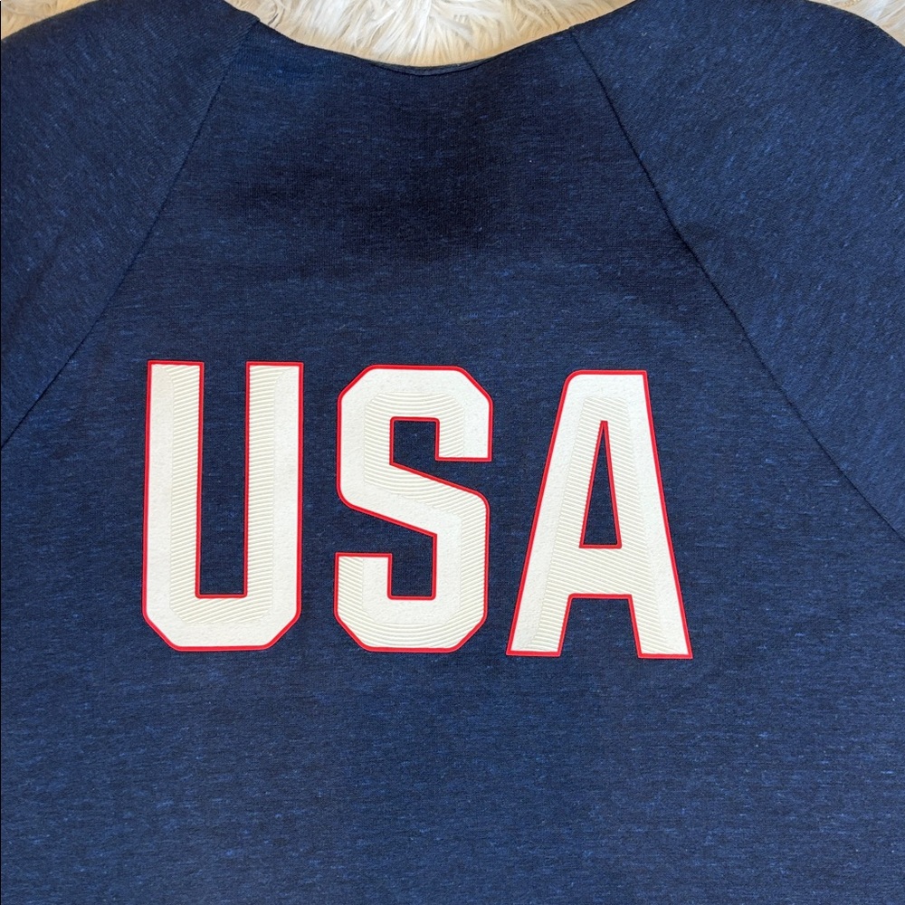 Nike USA Olympic Team Flag Patch Full Zip Tech Fleece Jacket Womens
XLNavy Blue - Picture 9 of 12